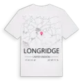 Longridge karta t-shirt