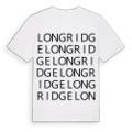 Longridge ordlek t-shirt