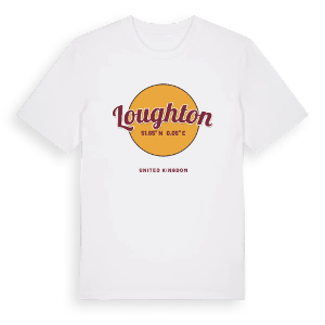 Loughton cirkel t-shirt – ekologisk bomull t-shirt från Pinshirt