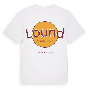 Lound cirkel t-shirt – ekologisk bomull t-shirt från Pinshirt