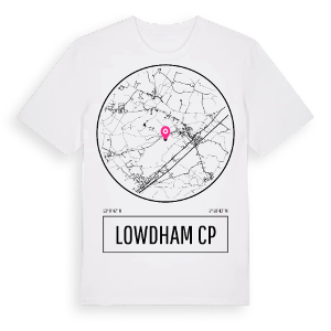 Lowdham CP t-shirt – ekologisk bomull t-shirt från Pinshirt