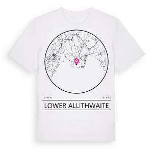 Lower Allithwaite t-shirt – ekologisk bomull t-shirt från Pinshirt