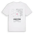 Lower Penn karta t-shirt