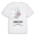 Lowestoft karta t-shirt