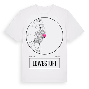 Lowestoft t-shirt – ekologisk bomull t-shirt från Pinshirt