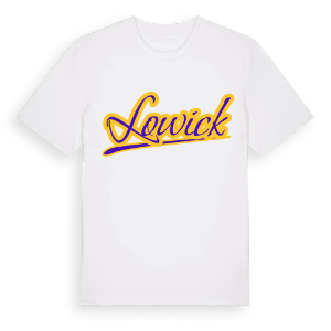 Lowick baseball t-shirt – ekologisk bomull t-shirt från Pinshirt