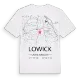 Lowick karta t-shirt