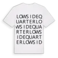 Lowside Quarter ordlek t-shirt