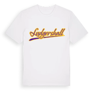 Ludgershall baseball t-shirt – ekologisk bomull t-shirt från Pinshirt