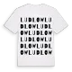 Ludlow ordlek t-shirt