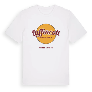 Luffincott cirkel t-shirt – ekologisk bomull t-shirt från Pinshirt