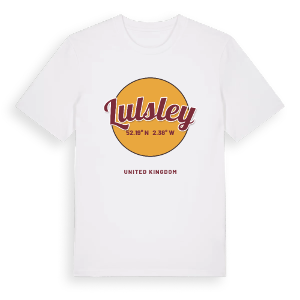Lulsley cirkel t-shirt – ekologisk bomull t-shirt från Pinshirt