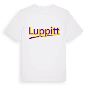 Luppitt baseball t-shirt – ekologisk bomull t-shirt från Pinshirt