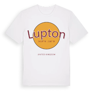 Lupton cirkel t-shirt – ekologisk bomull t-shirt från Pinshirt