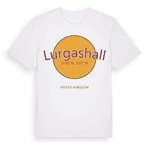 Lurgashall cirkel t-shirt – ekologisk bomull t-shirt från Pinshirt