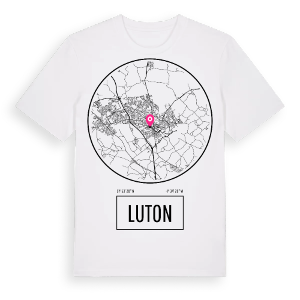 Luton t-shirt – ekologisk bomull t-shirt från Pinshirt