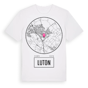Luton t-shirt – ekologisk bomull t-shirt från Pinshirt