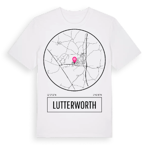 Lutterworth t-shirt – ekologisk bomull t-shirt från Pinshirt