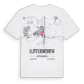 Lutterworth karta t-shirt