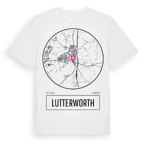 Lutterworth t-shirt – ekologisk bomull t-shirt från Pinshirt