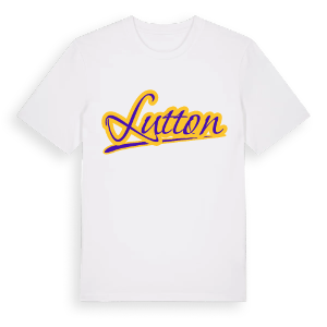 Lutton baseball t-shirt – ekologisk bomull t-shirt från Pinshirt