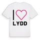 Jag älskar Lydd t-shirt stort tryck