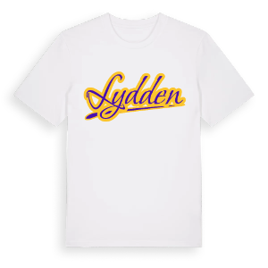 Lydden baseball t-shirt – ekologisk bomull t-shirt från Pinshirt