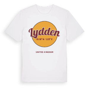 Lydden cirkel t-shirt – ekologisk bomull t-shirt från Pinshirt