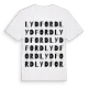 Lydford ordlek t-shirt