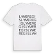 Lyme Regis ordlek t-shirt