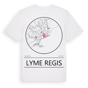 Lyme Regis t-shirt – ekologisk bomull t-shirt från Pinshirt