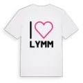Jag älskar Lymm t-shirt stort tryck
