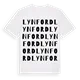 Lynford ordlek t-shirt