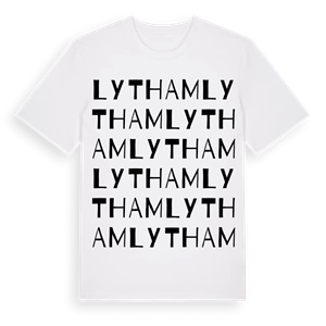 Lytham ordlek t-shirt – ekologisk bomull t-shirt från Pinshirt