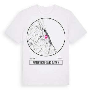 Mablethorpe and Sutton t-shirt – ekologisk bomull t-shirt från Pinshirt