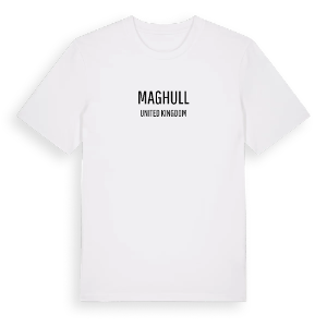 Maghull i Sverige t-shirt – ekologisk bomull t-shirt från Pinshirt