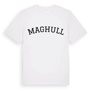 Maghull böjd t-shirt – ekologisk bomull t-shirt från Pinshirt