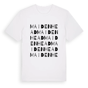 Maidenhead ordlek t-shirt – ekologisk bomull t-shirt från Pinshirt