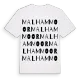 Malham Moor ordlek t-shirt