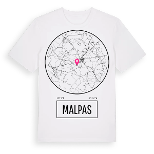 Malpas t-shirt – ekologisk bomull t-shirt från Pinshirt