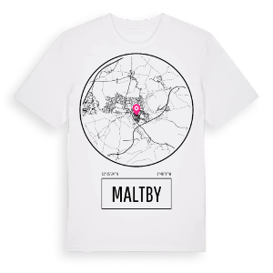 Maltby t-shirt – ekologisk bomull t-shirt från Pinshirt