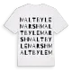 Maltby le Marsh ordlek t-shirt