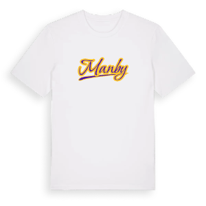 Manby baseball t-shirt – ekologisk bomull t-shirt från Pinshirt