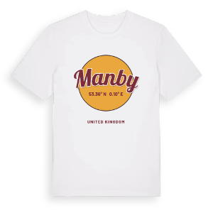 Manby cirkel t-shirt – ekologisk bomull t-shirt från Pinshirt