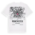 Manchester karta t-shirt