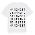 Manchester ordlek t-shirt