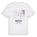 Manfield karta t-shirt