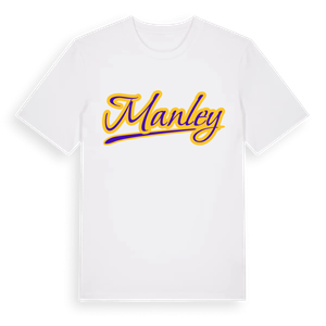 Manley baseball t-shirt – ekologisk bomull t-shirt från Pinshirt
