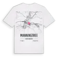 Manningtree karta t-shirt