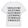 Manuden ordlek t-shirt